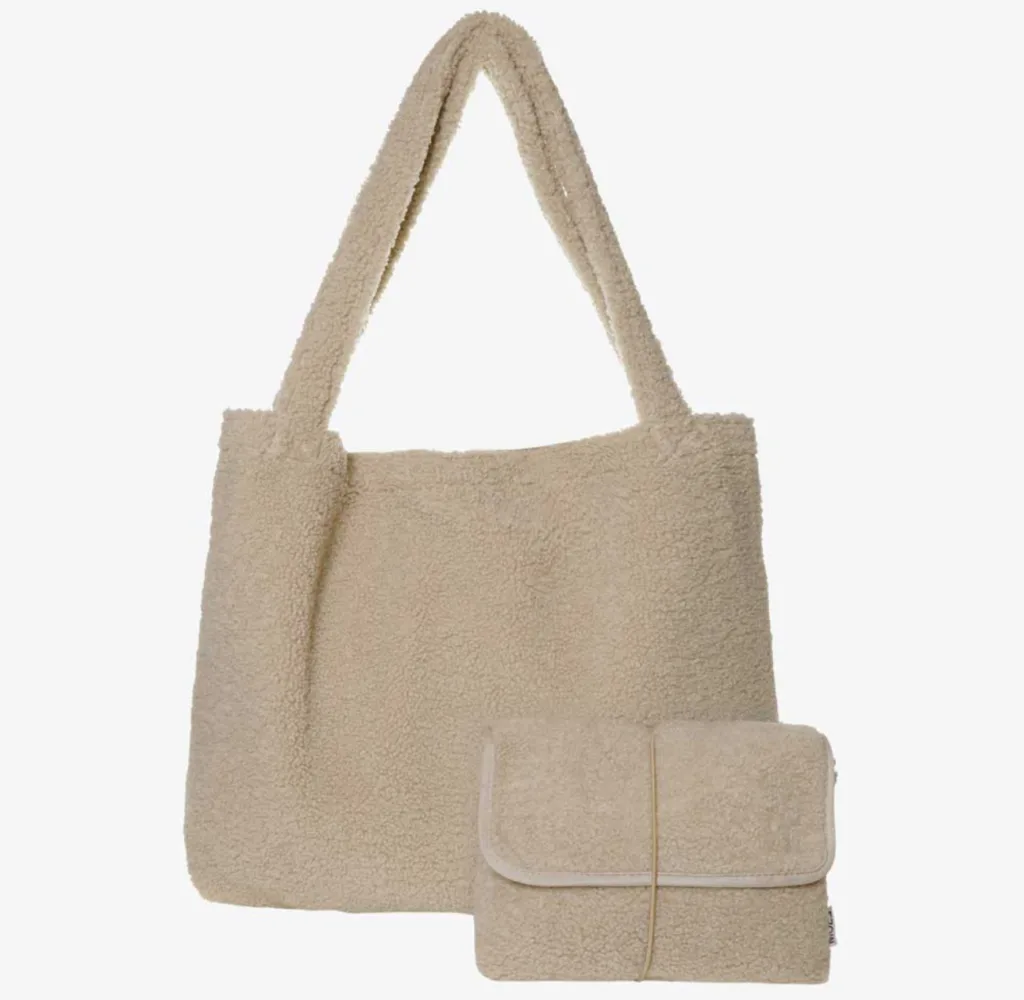 Set mom bag + diaper pouch cream - Image 2